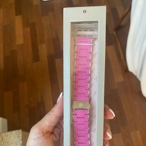 Michele band strap for Apple Watch.